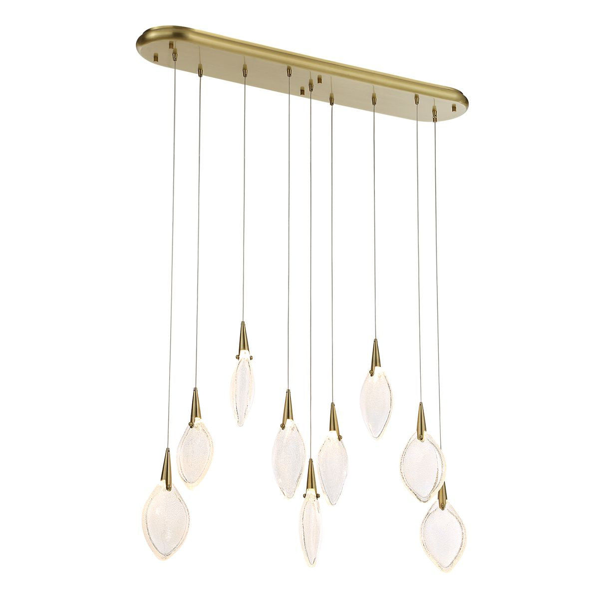Uttermost Deluge 9 Light LED Linear Pendant