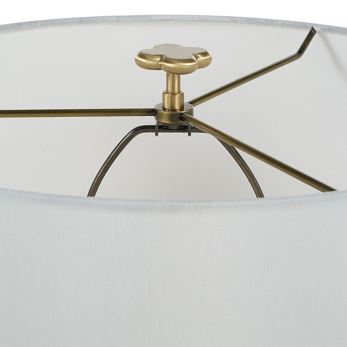 Uttermost Golden Clover Table Lamp