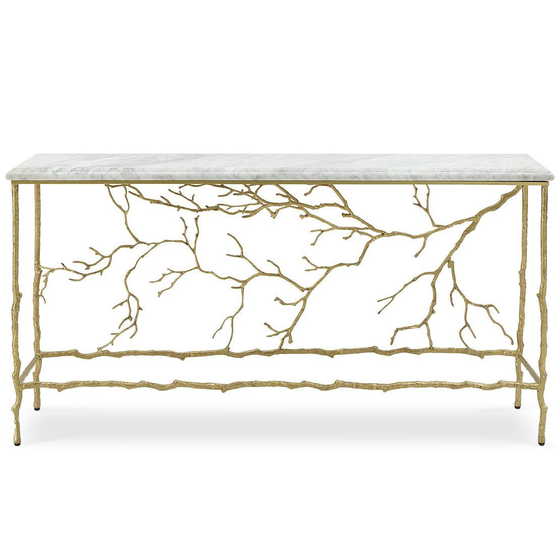 Golden Chestnut Console Table