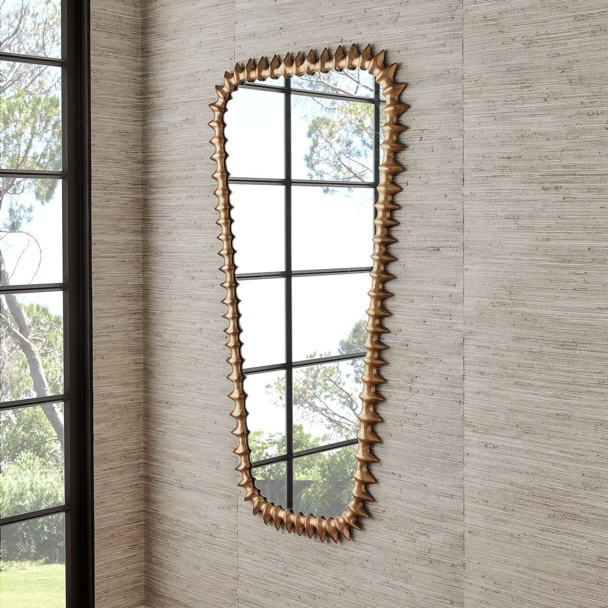 Uttermost Golden Spike Mirror