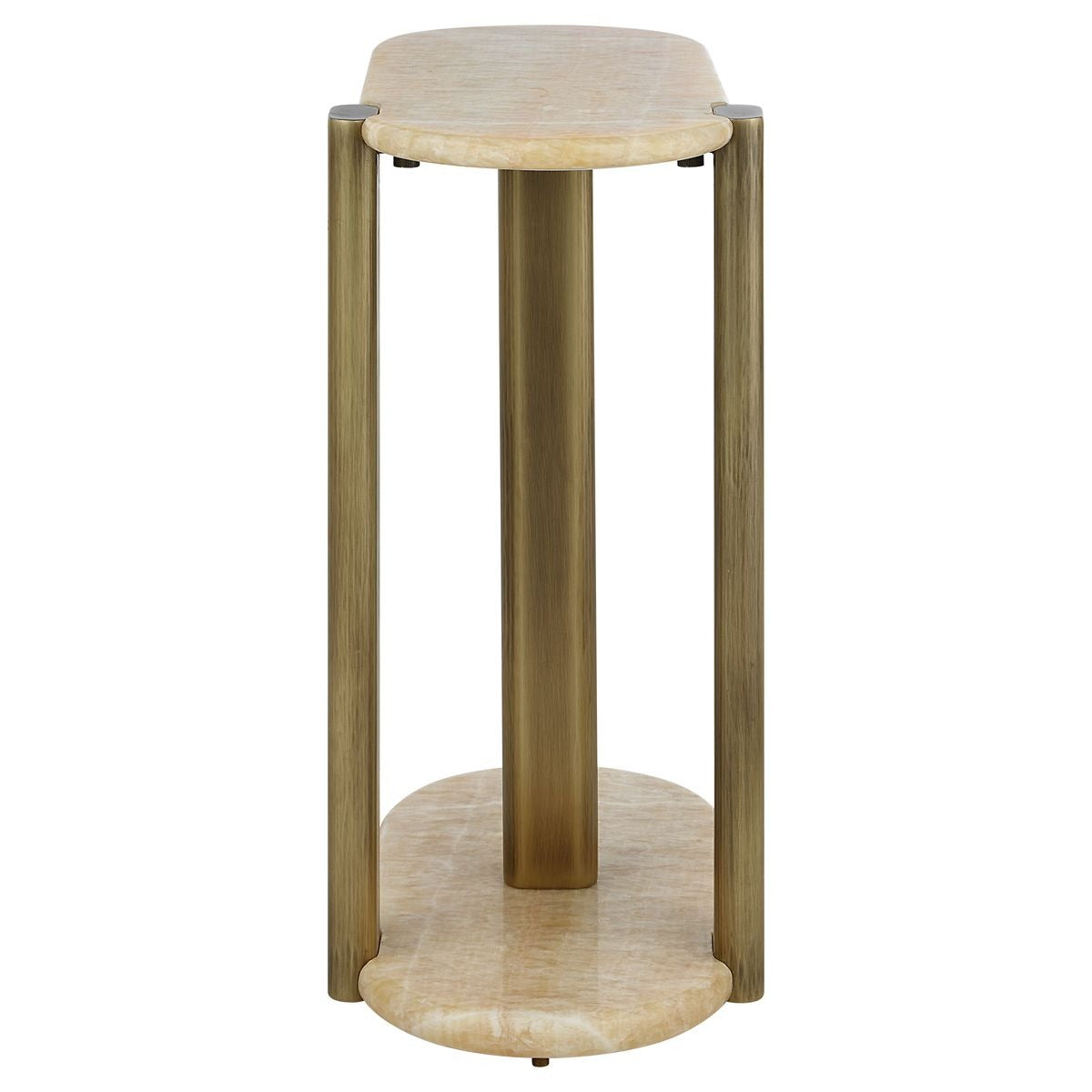 Uttermost Rounded Cantilever Accent Table