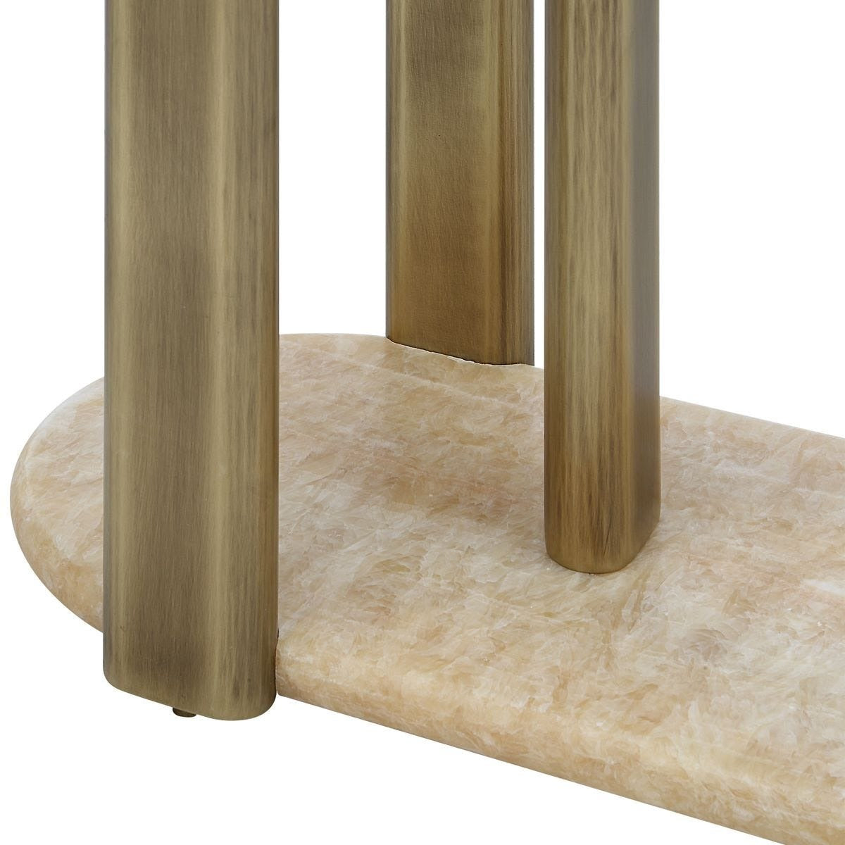 Uttermost Rounded Cantilever Accent Table