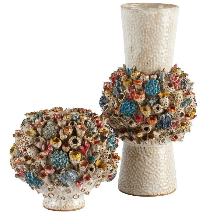 Uttermost Sea Garden Ball Vase