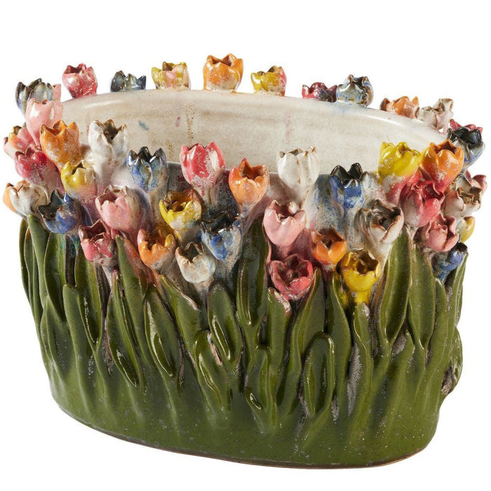 Uttermost Tulip Symphony Cachepot