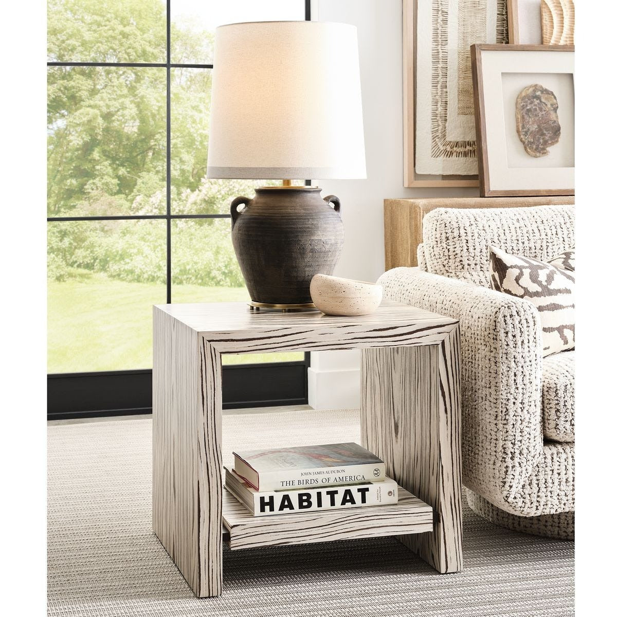 Uttermost Woodland Code Side Table