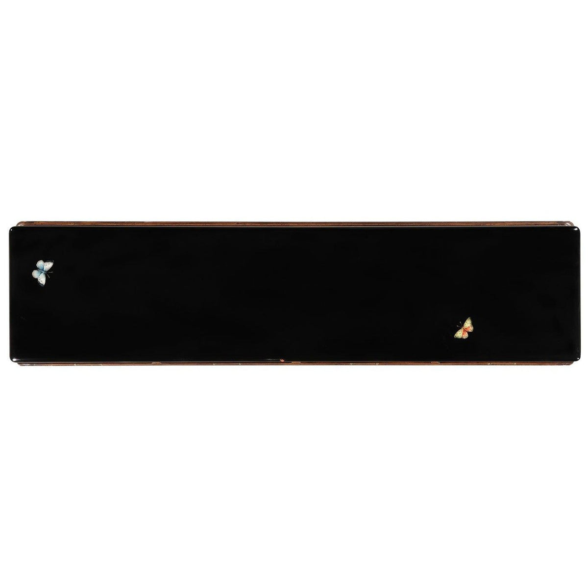 Jonathan Charles Butterfly Console in Walnut