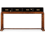 Jonathan Charles Butterfly Console in Walnut