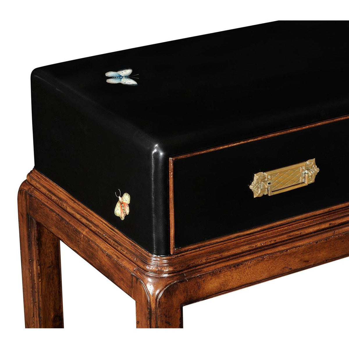 Jonathan Charles Butterfly Console in Walnut