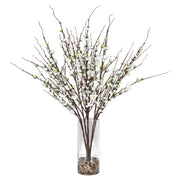  Quince Blossoms Silk Centerpiece