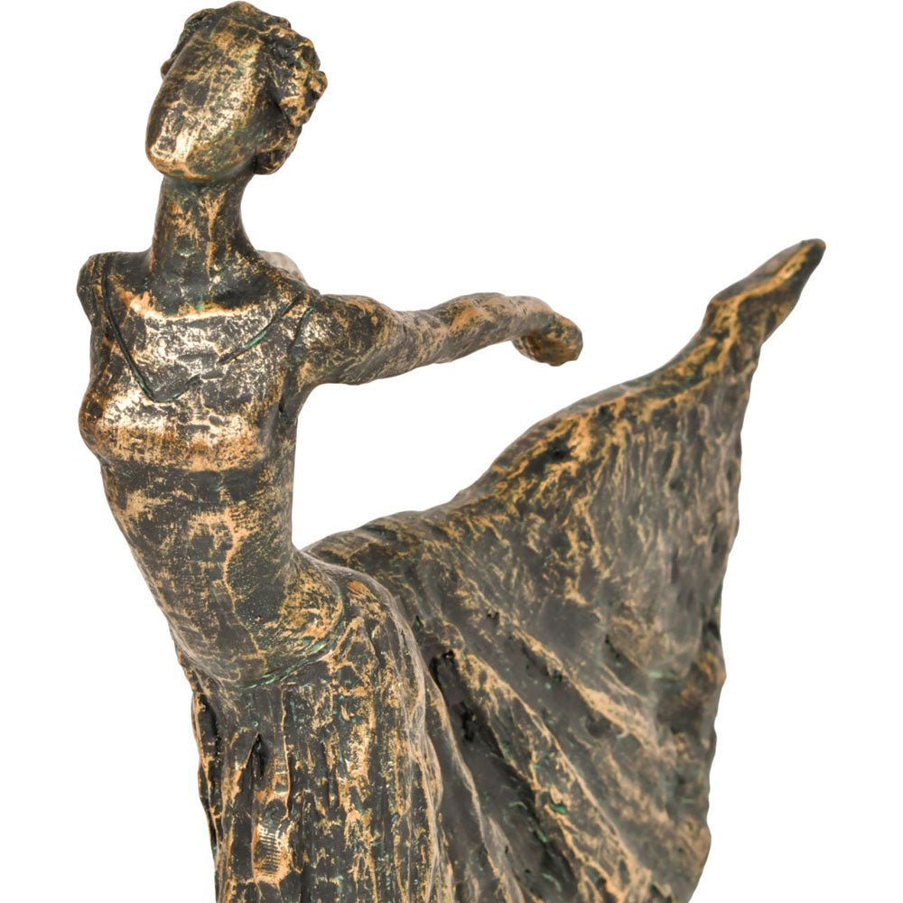 Bronze Standing Lady Dancer
