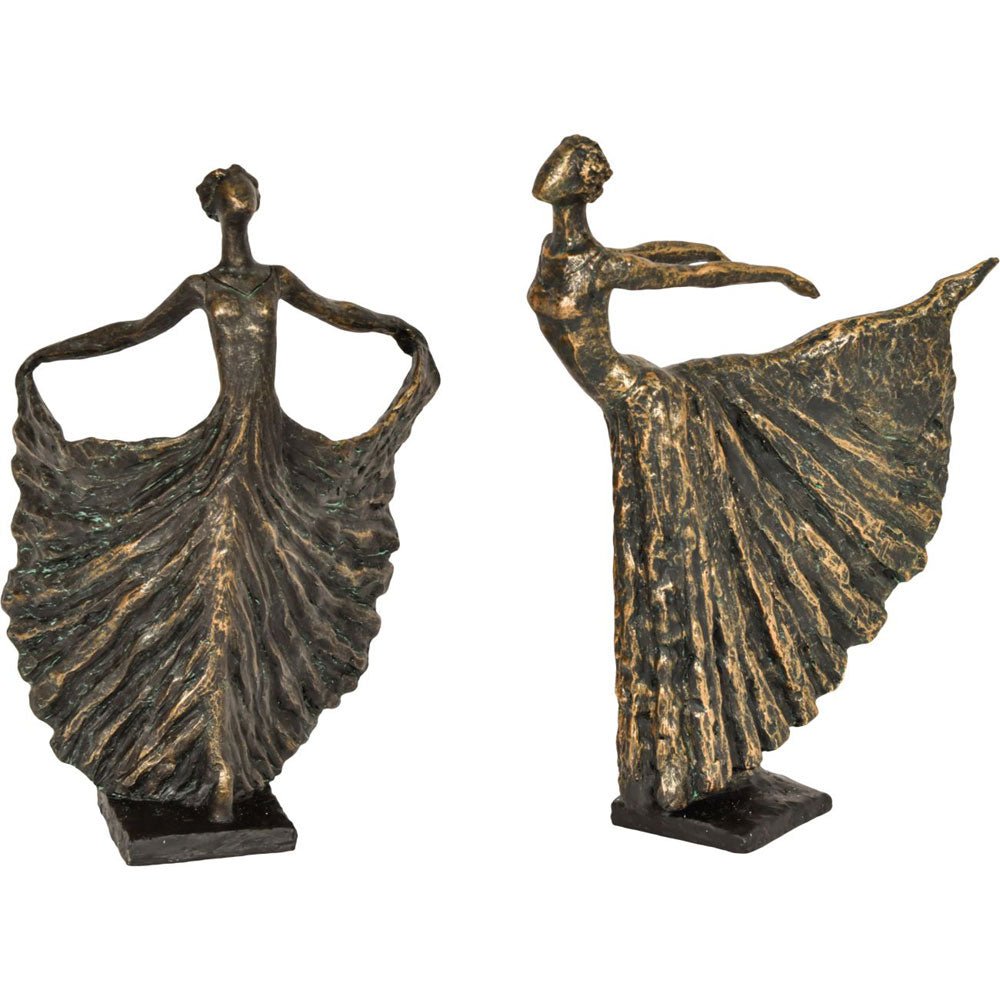 Bronze Standing Lady Dancer
