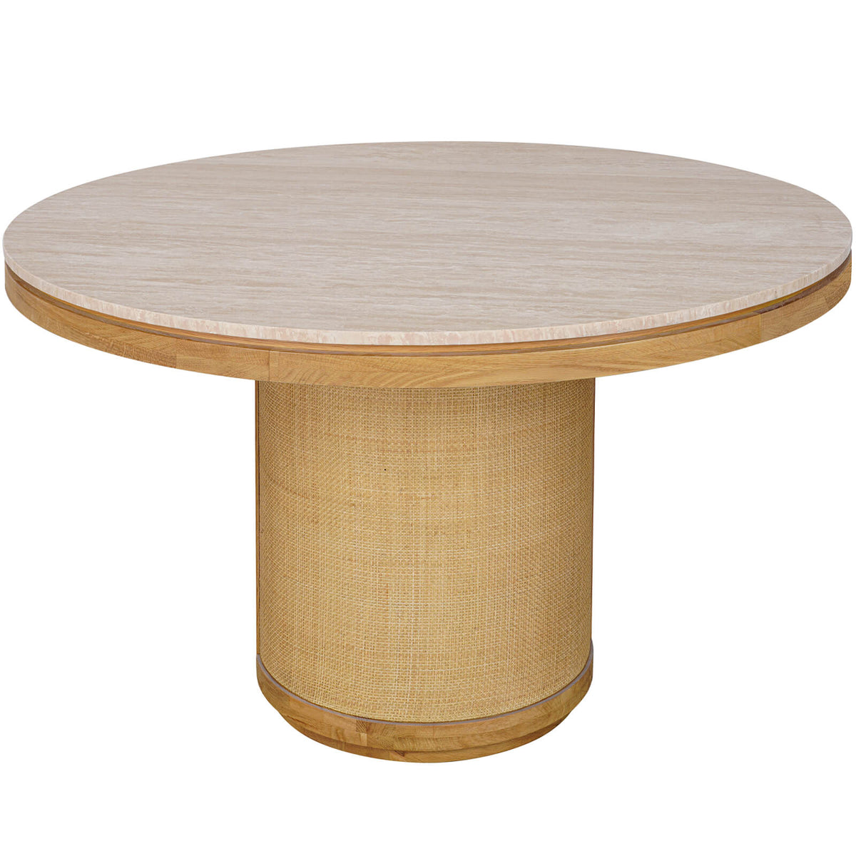 Keiichi Buckland Round Dining Table - 120cm