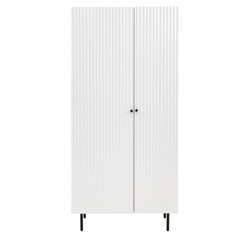 Bucknell 2 Door Wardrobe in White