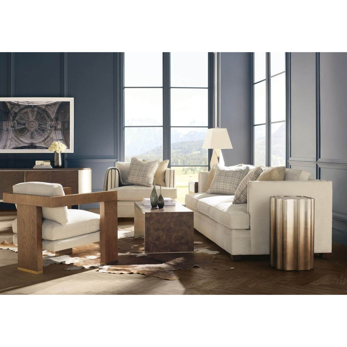 Caracole Gold Is Up Side Table