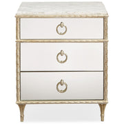 Caracole Fontainebleau Mirrored Bedside Table