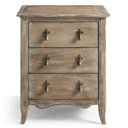 Jonathan Charles Caldera Three Drawer Bedside Table