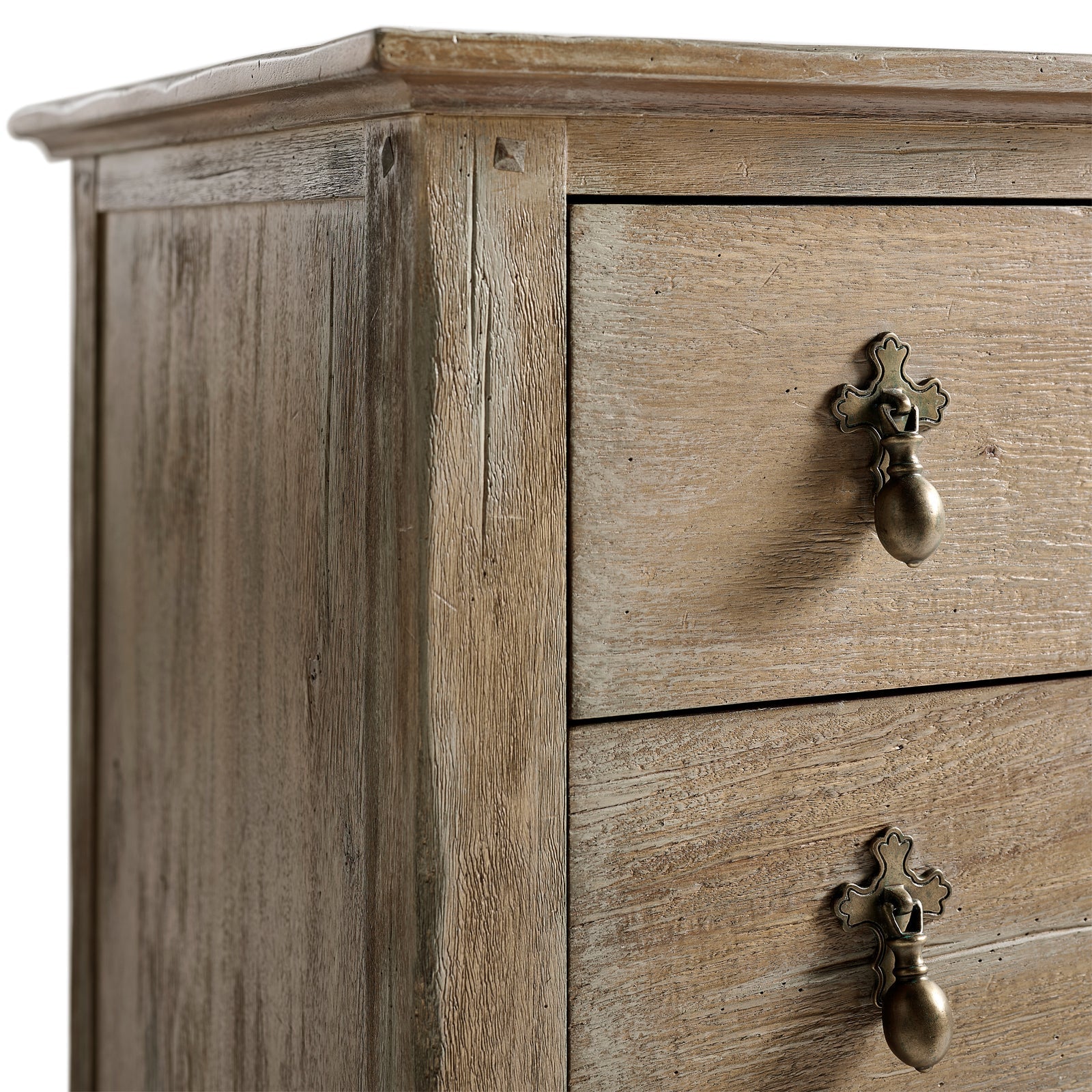 Jonathan Charles Caldera Three Drawer Bedside Table