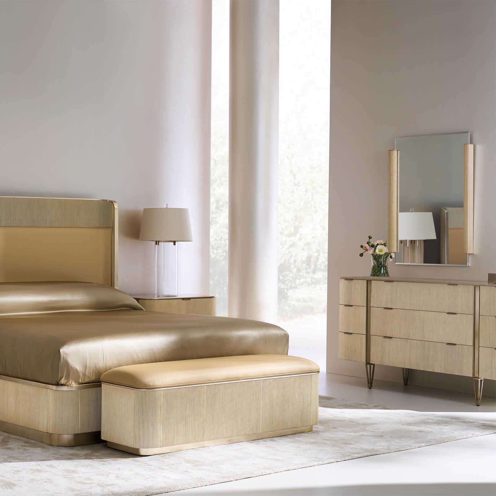 Caracole Love To Look! Rectangular Mirror in Light