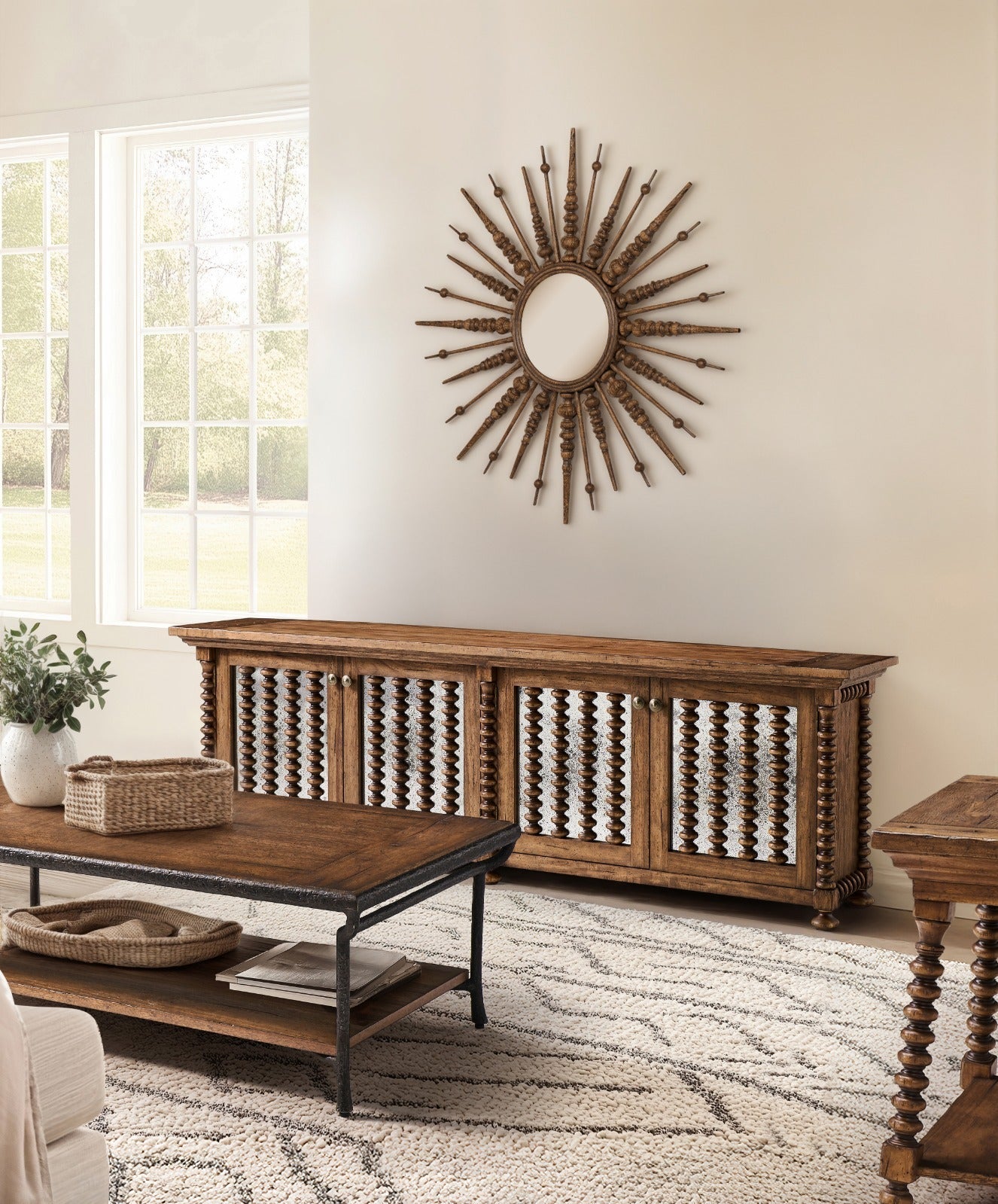 Jonathan Charles Tamarisk Entertainment Credenza