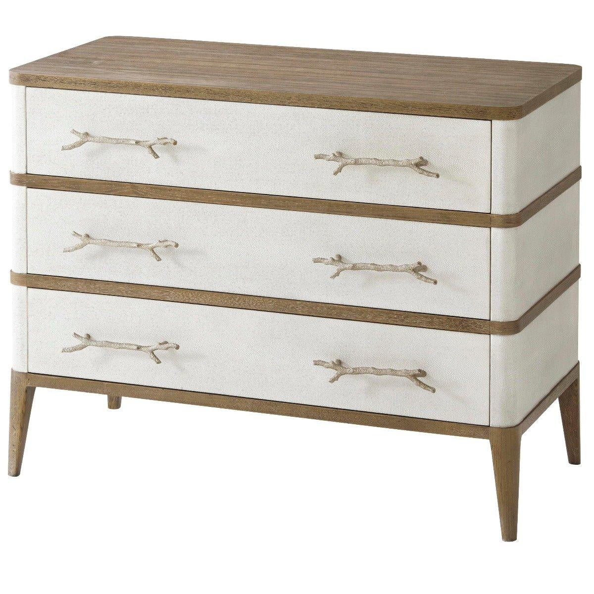 Theodore Alexander Brandon Chest of Drawers in Champagne