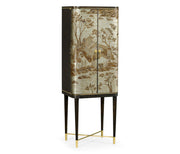 Jonathan Charles Drinks Cabinet Chinoiserie Style