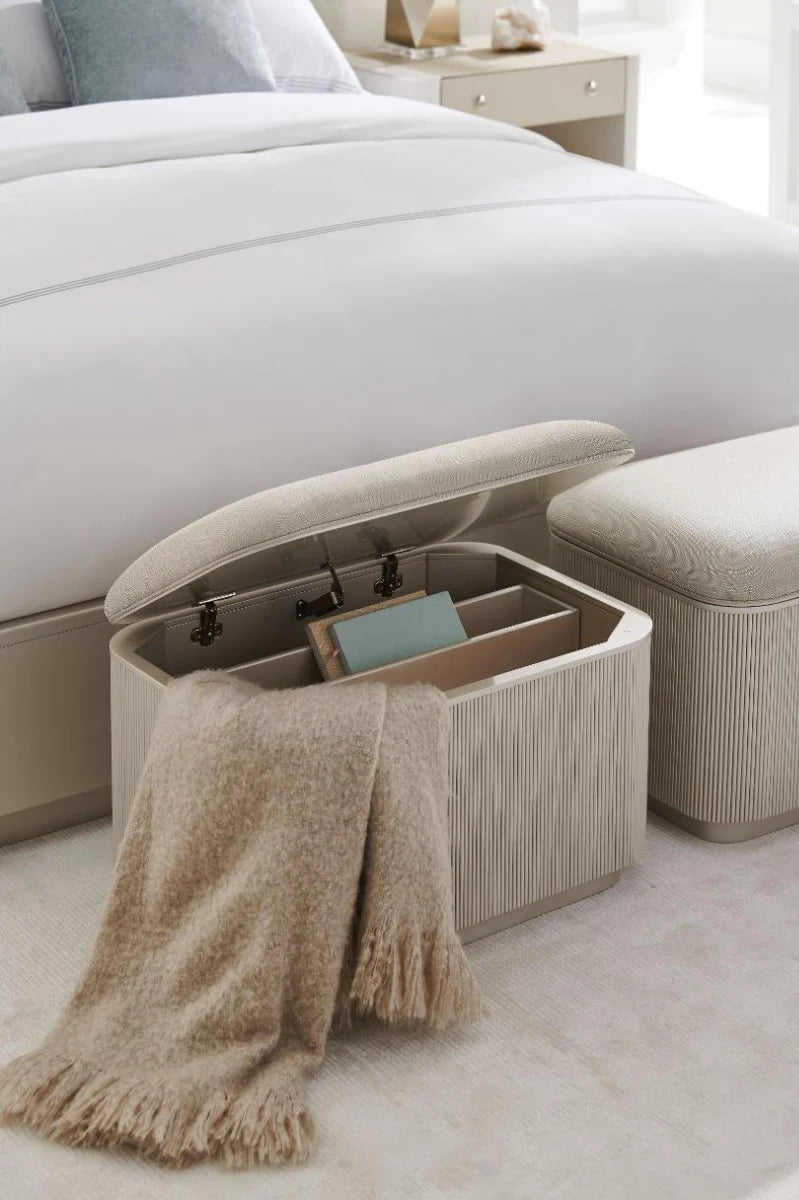 Caracole For the love of... Bedroom Ottoman   Nicholas John Interiors