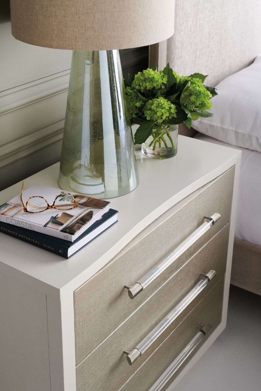 Caracole A Clear Touch Bedside Table