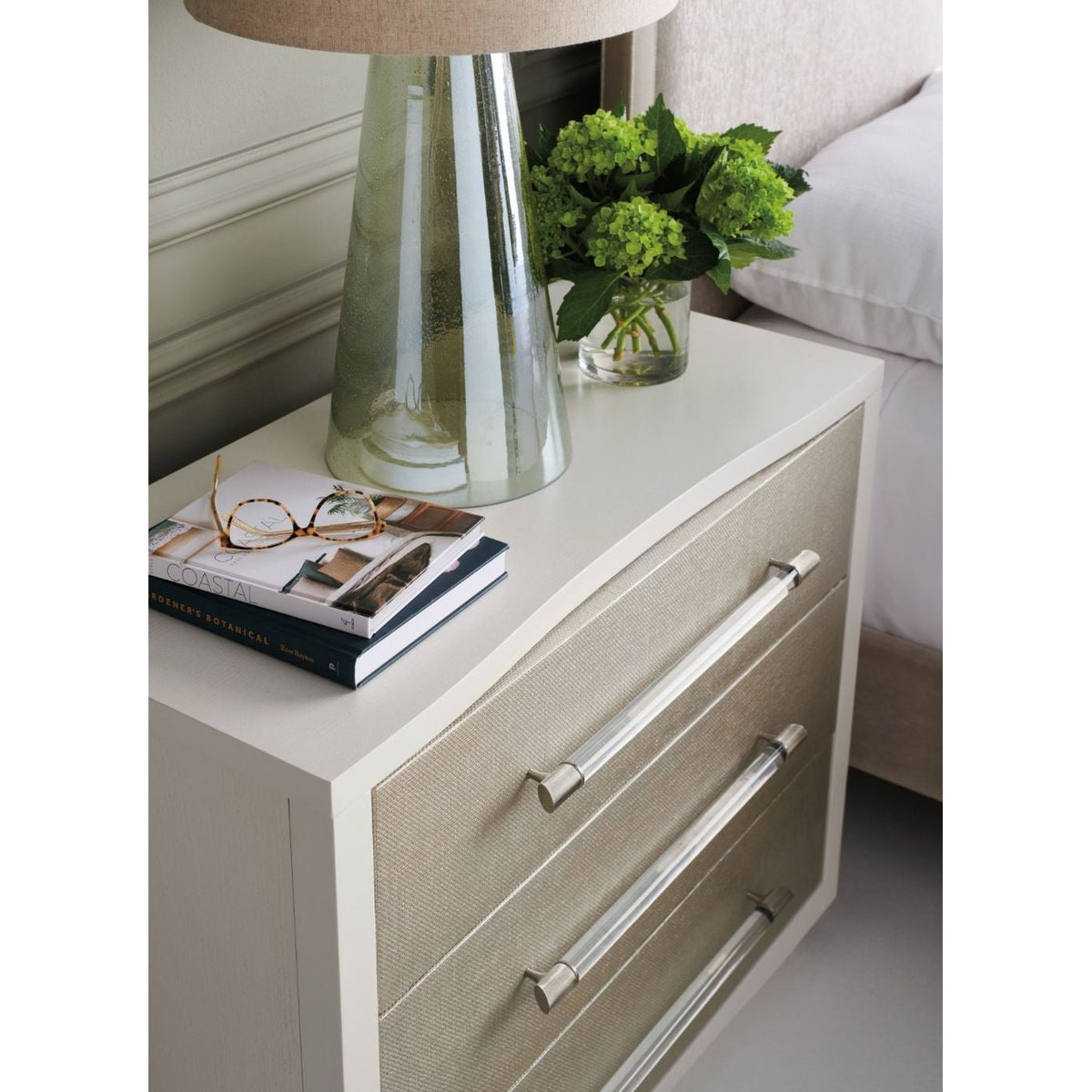 Caracole A Clear Touch Bedside Table