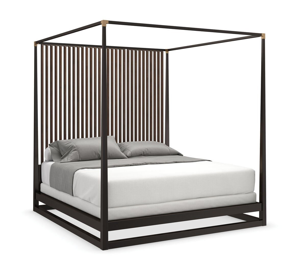 Caracole Pinstripe US King Size Bed