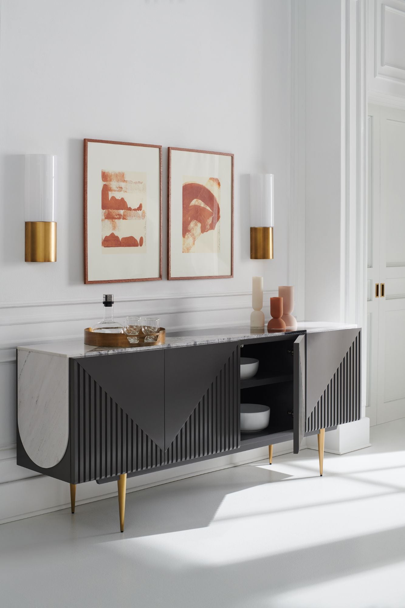 Caracole Over The Edge Sideboard