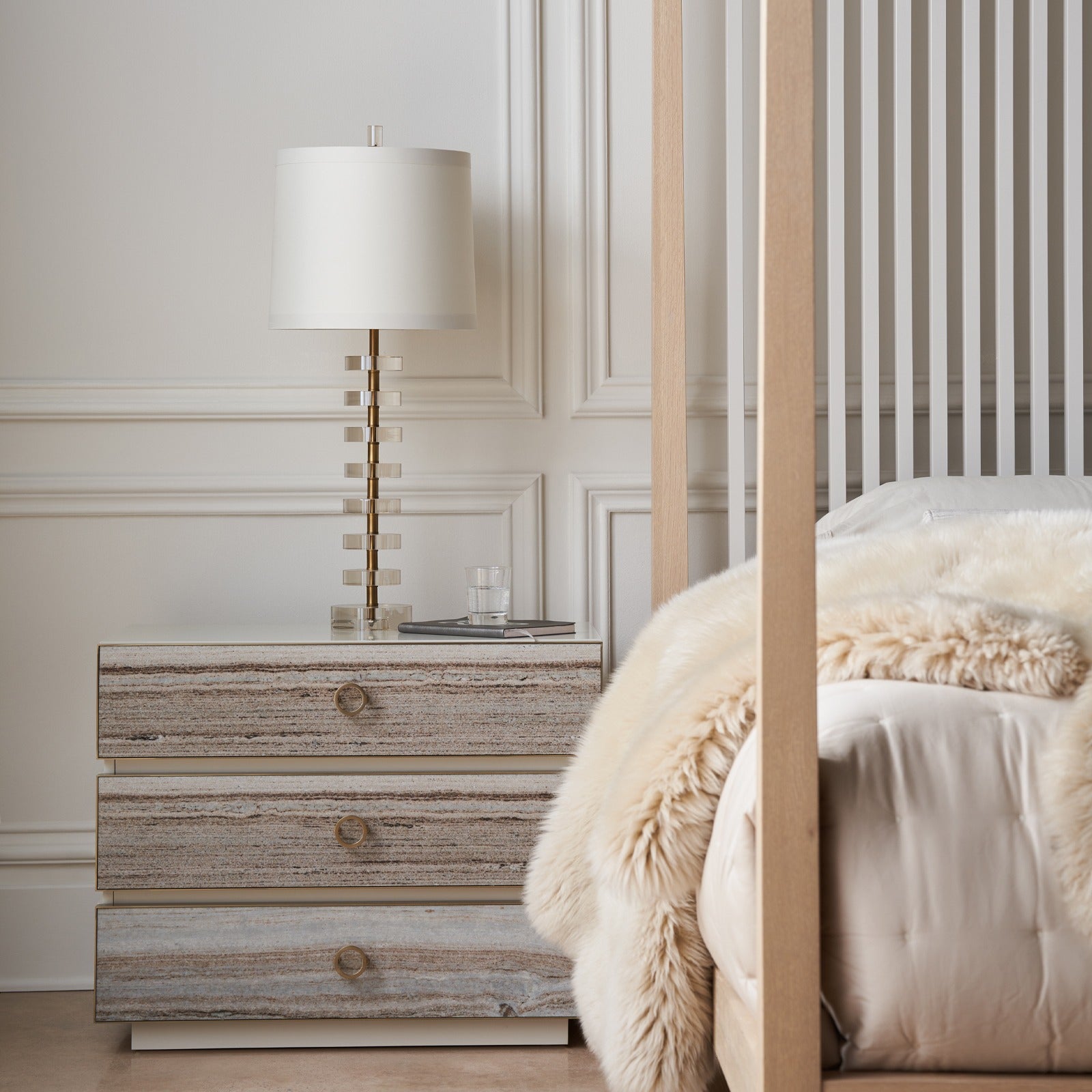 Caracole Bedrock Bedside Table