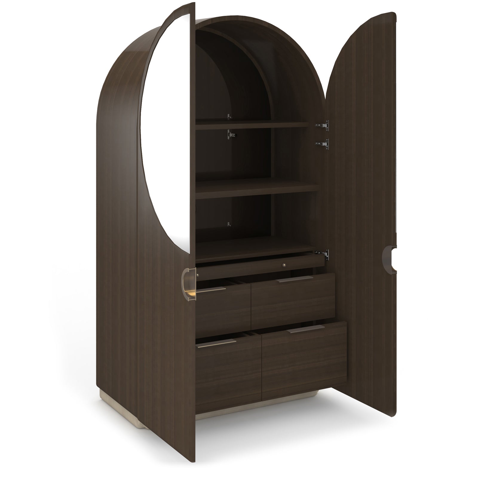 Caracole Gelee Armoire in Caramello