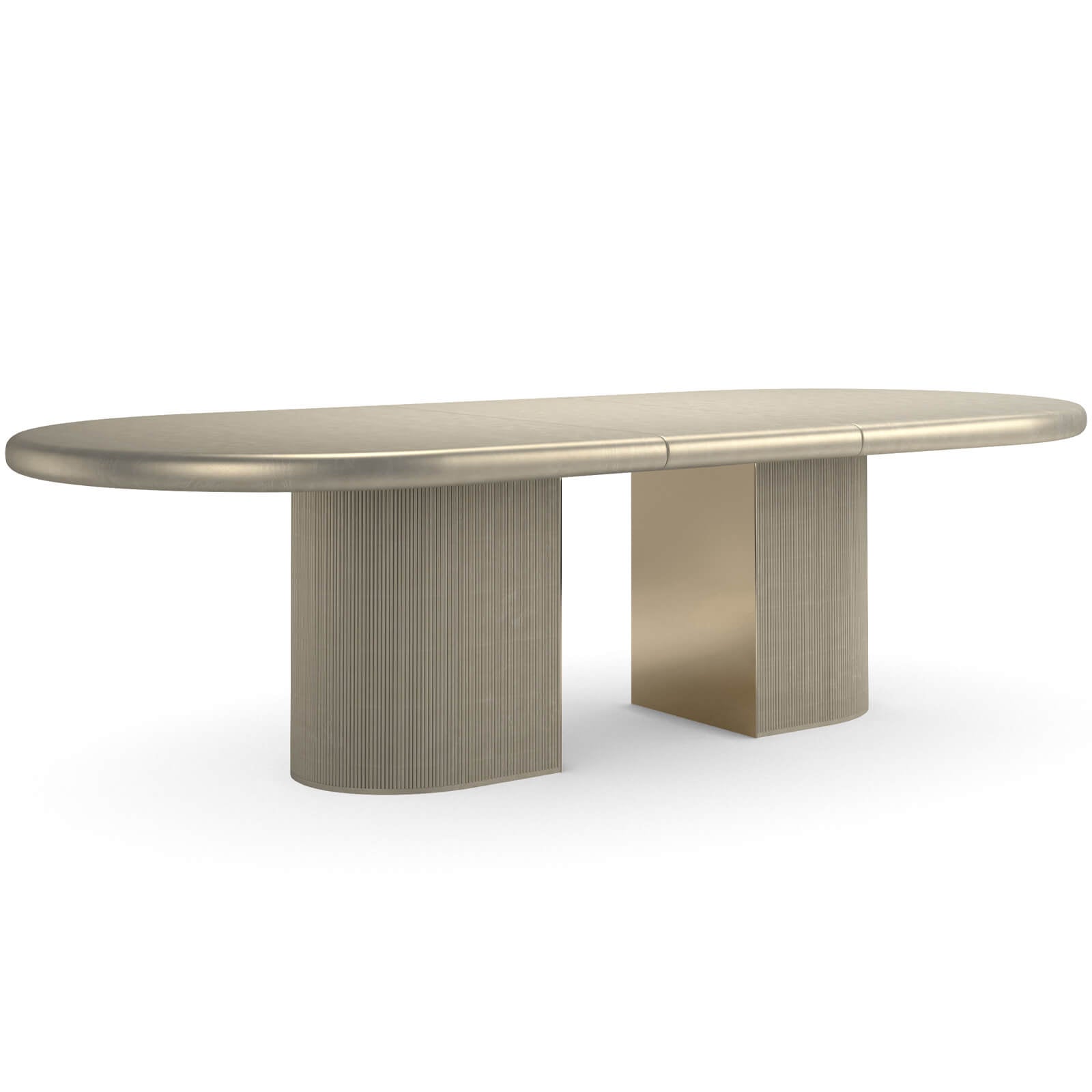 Caracole Love Extending Dining Table in Oracle - 223-345cm