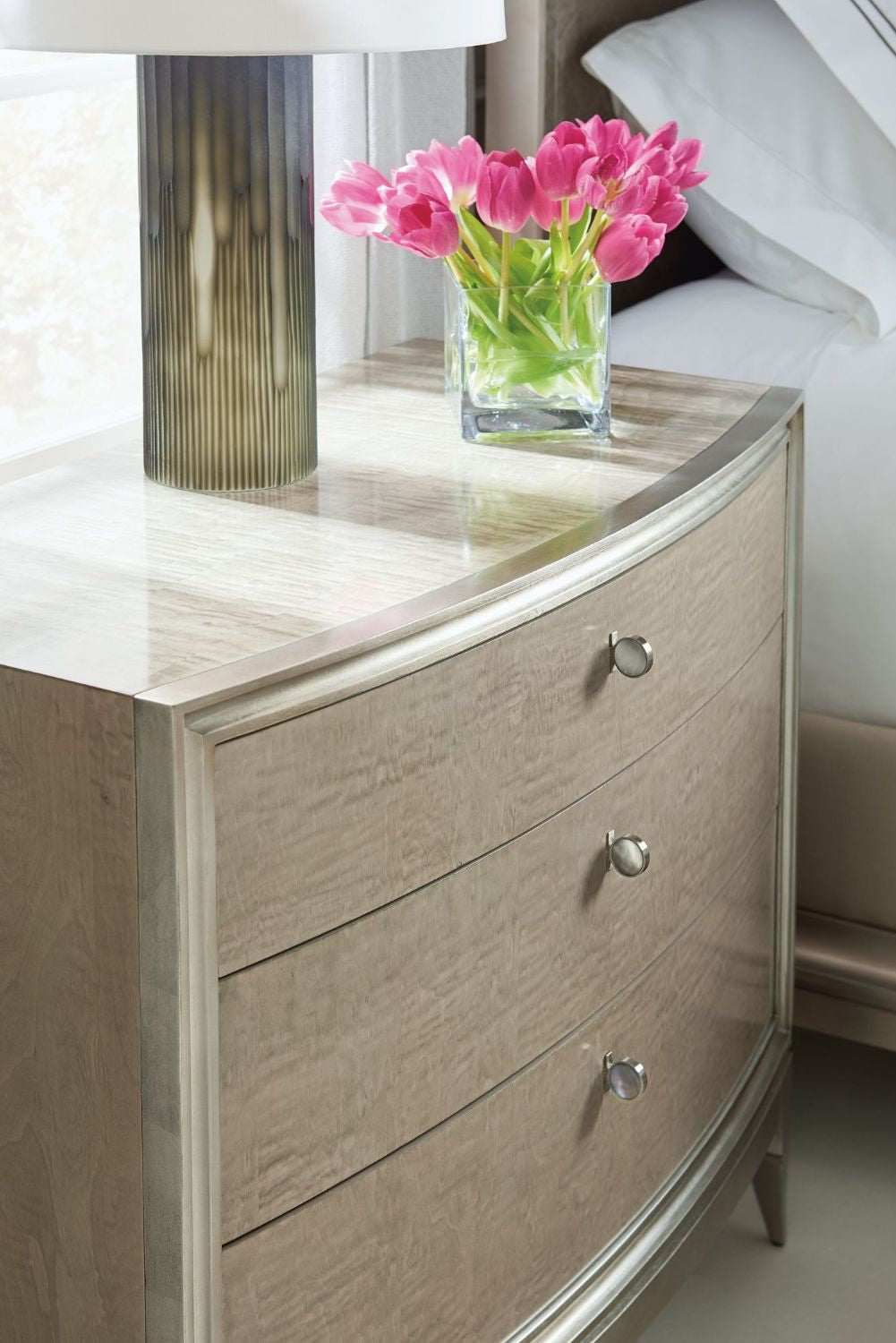 Caracole Rise And Shine Bedside Table