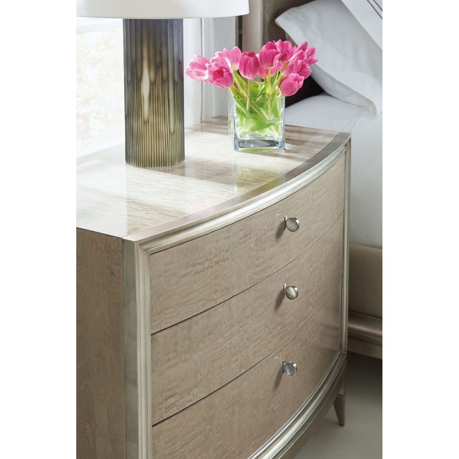 Caracole Rise And Shine Bedside Table
