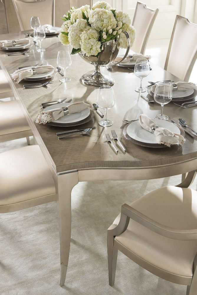 Caracole On A Silver Platter Extending Dining Table - 244-288cm
