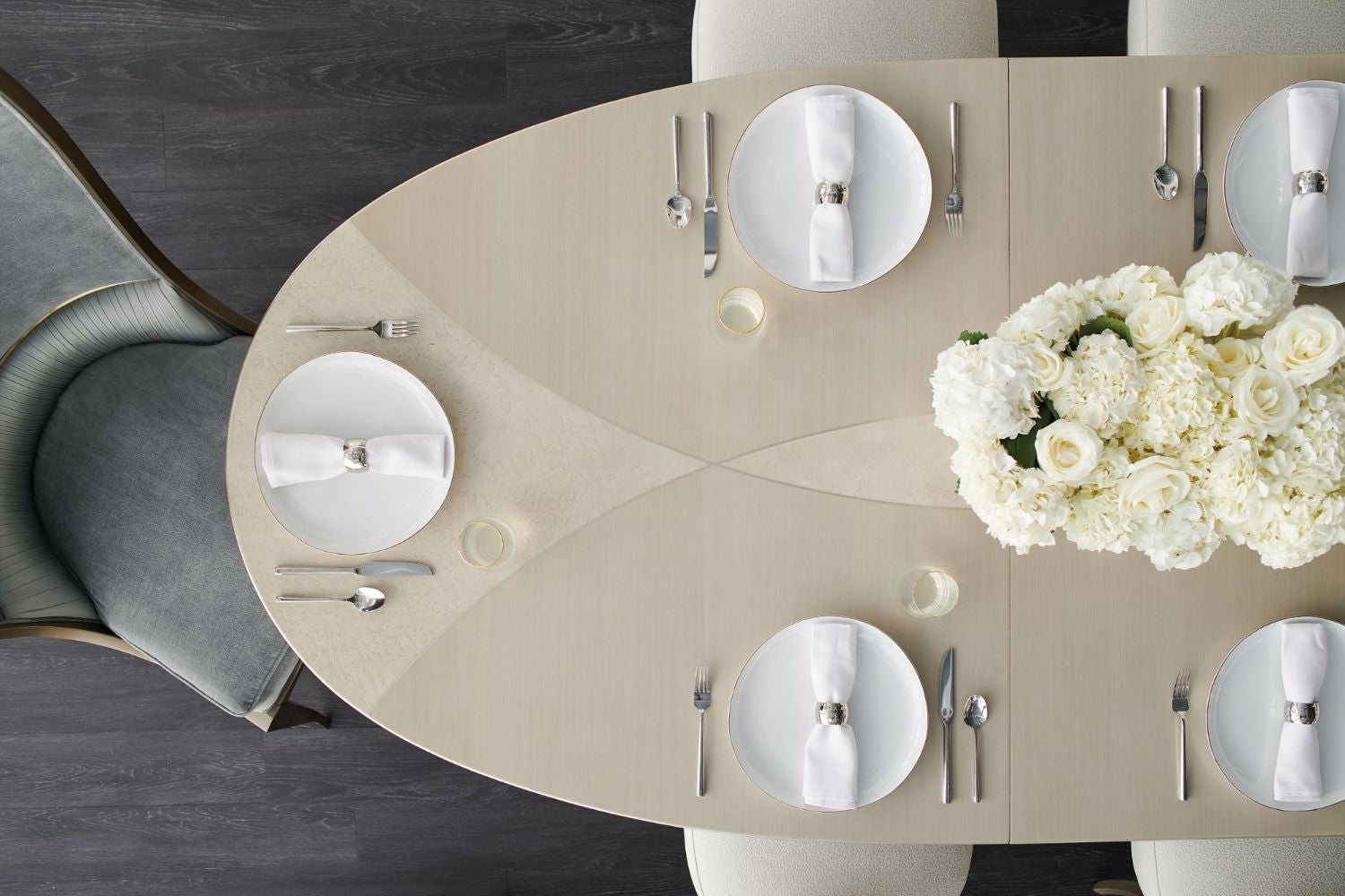 Caracole The Source Extending Dining Table - 228-397cm