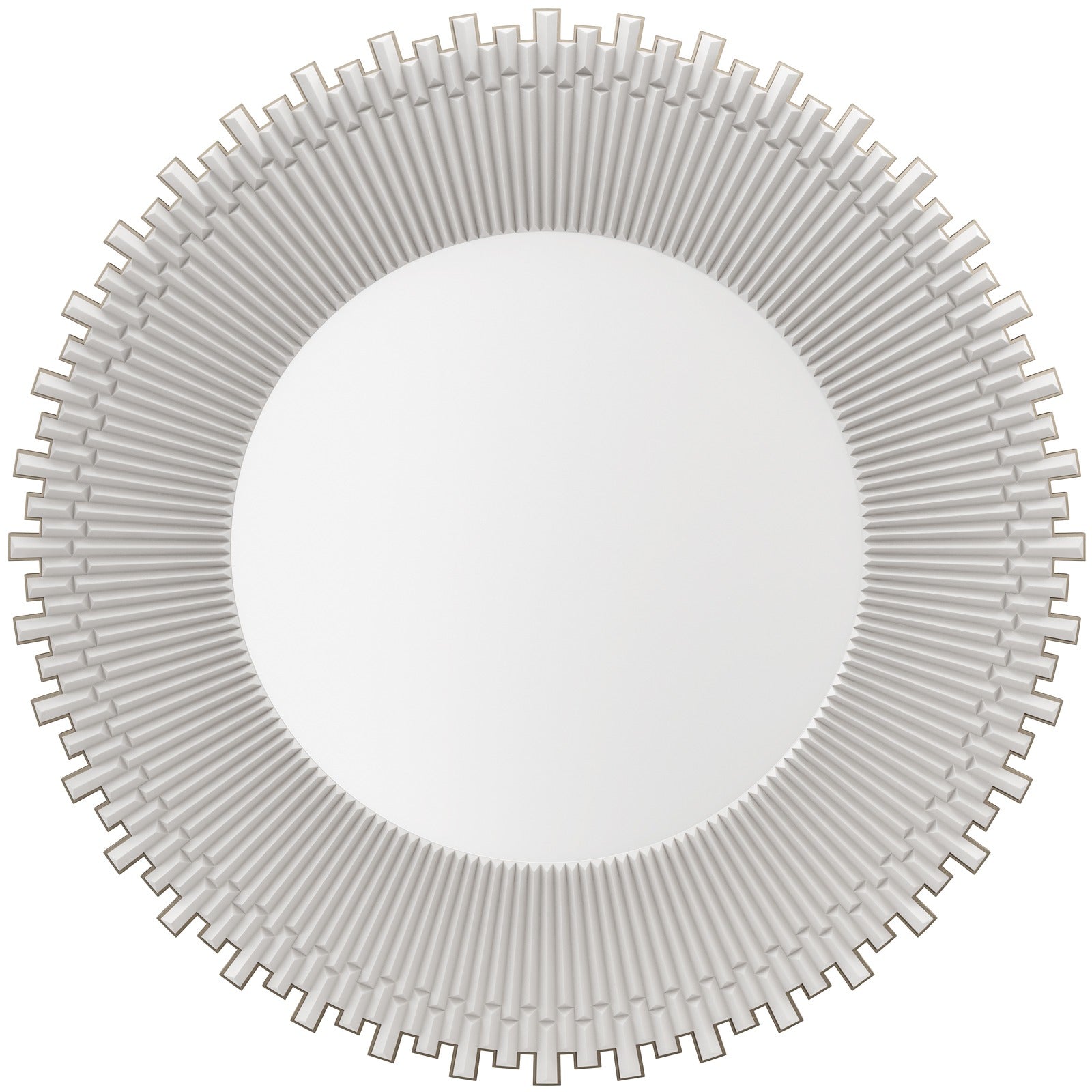 Caracole Helios Sunburst Mirror in Almond Milk