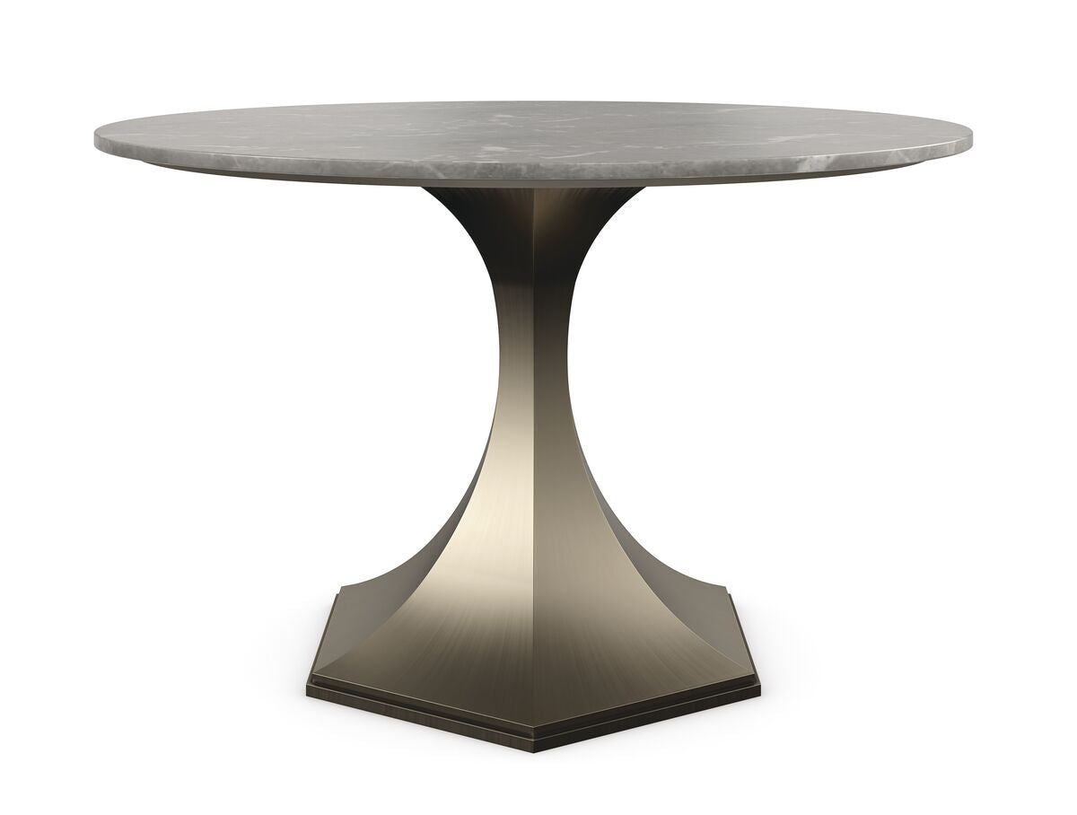 Caracole Classic Brass Dining Table - 121cm