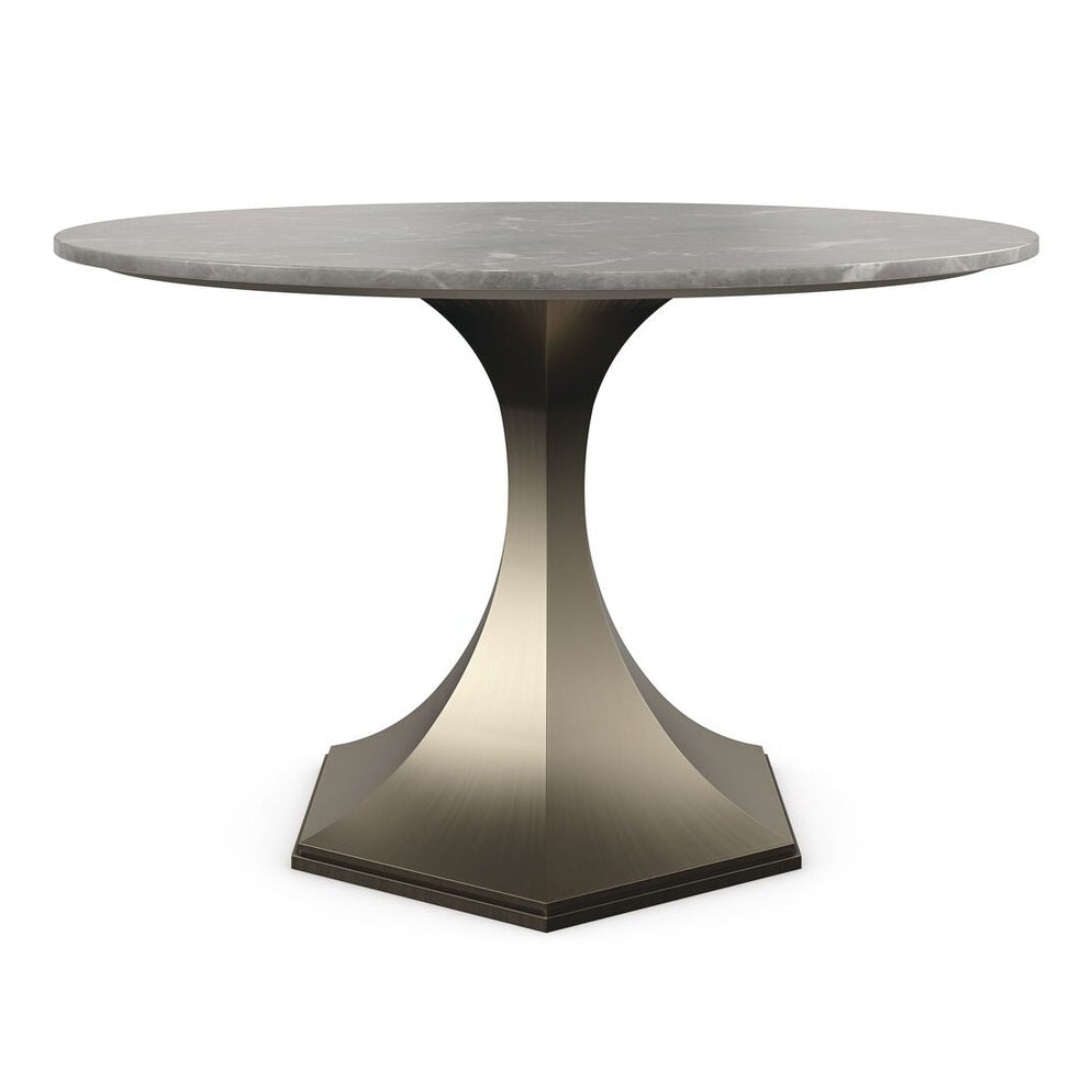 Caracole Classic Brass Dining Table - 121cm