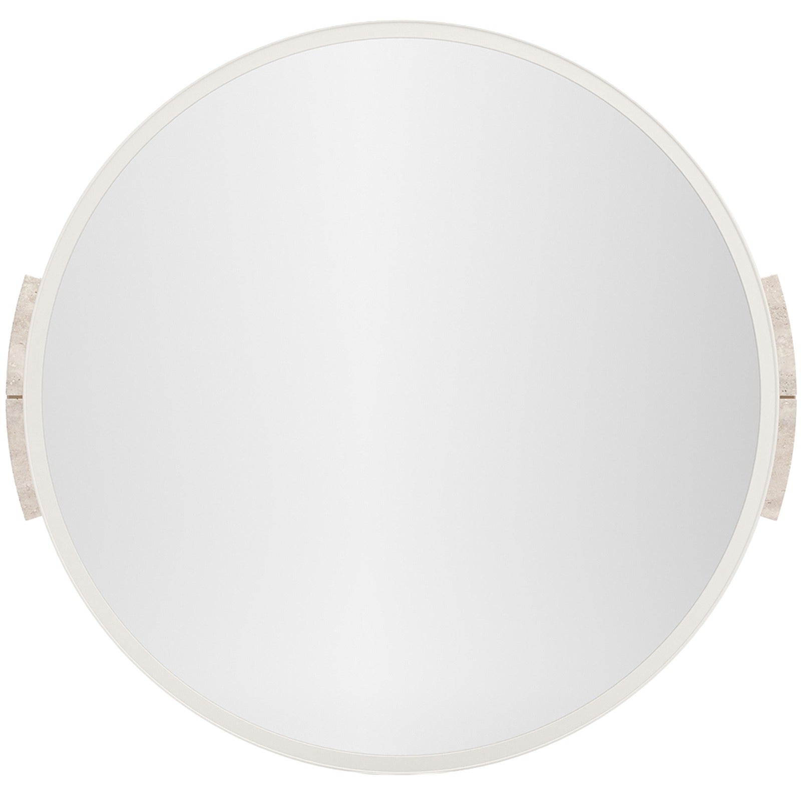 Caracole Overlap Round Mirror in Light