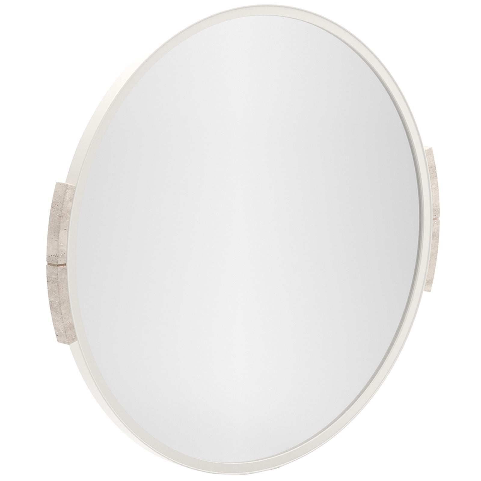 Caracole Overlap Round Mirror in Light