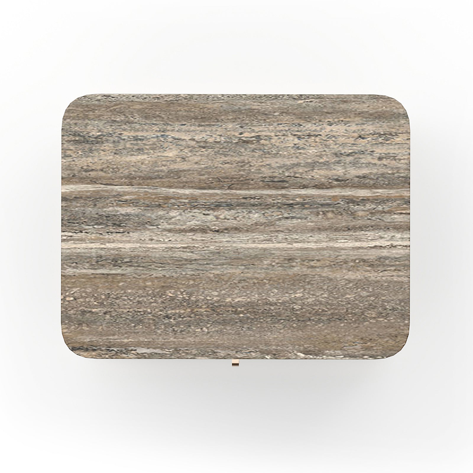 Caracole Rhythm Small Bedside Table in Dark