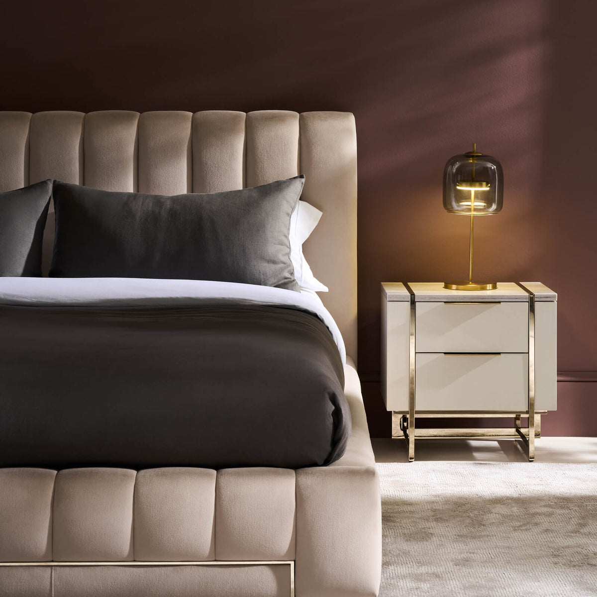 Caracole Wish You Were Here Bedside Table