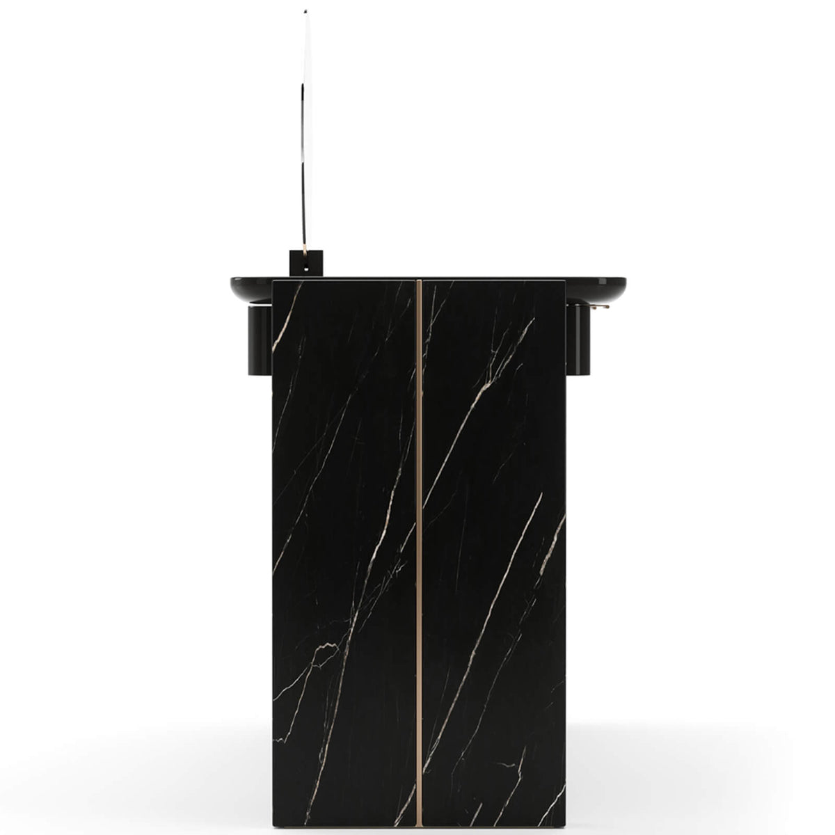 Caracole Overlap Vanity in Dark
