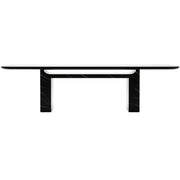 Caracole Overlap Rectangle Dining Table in Dark - 284cm