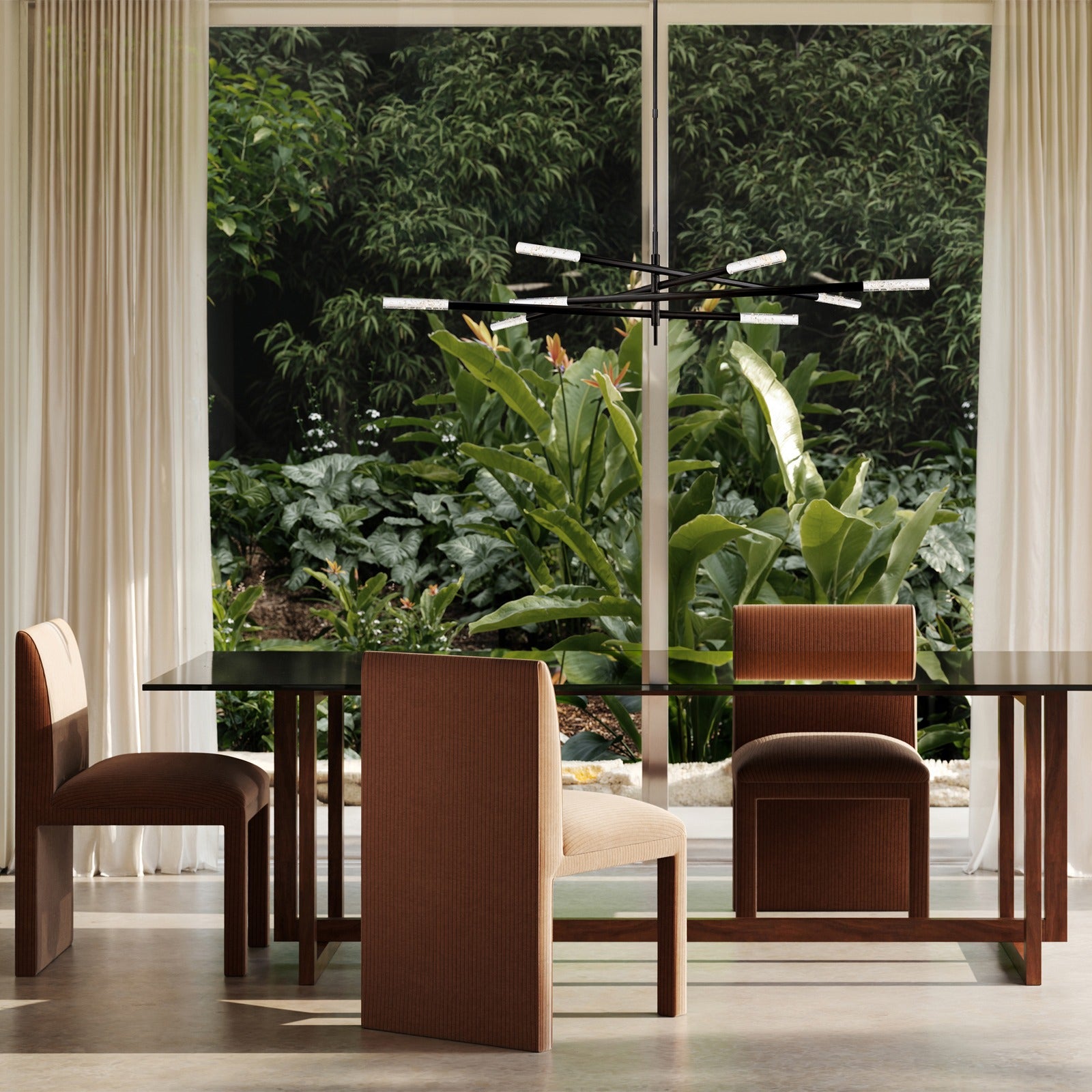 Caracole Wish You Were Here Rectangle Dining Table - 264cm