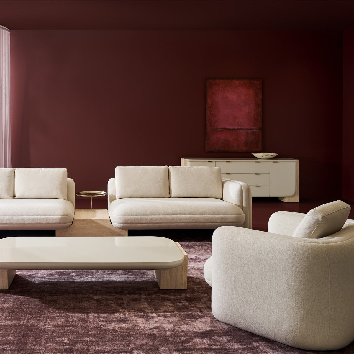 Caracole Overlap Sideboard in Light
