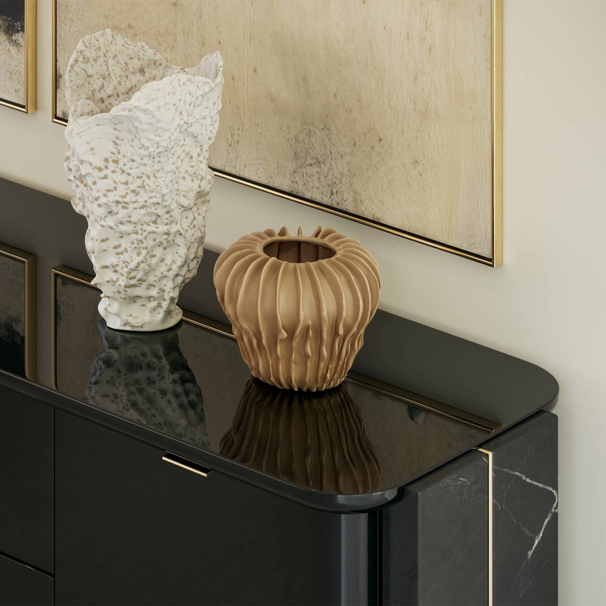 Caracole Overlap Sideboard in Dark