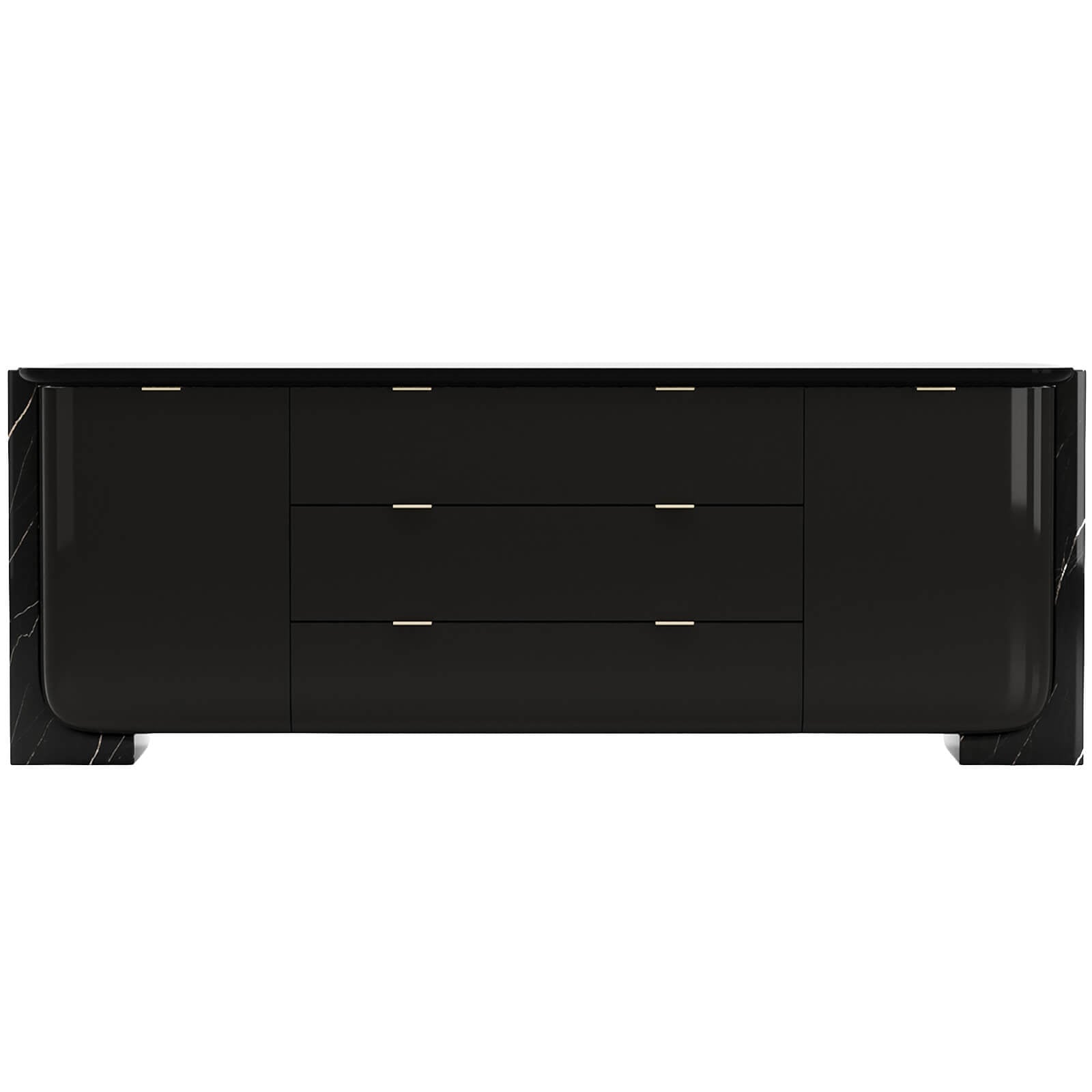 Caracole Overlap Sideboard in Dark